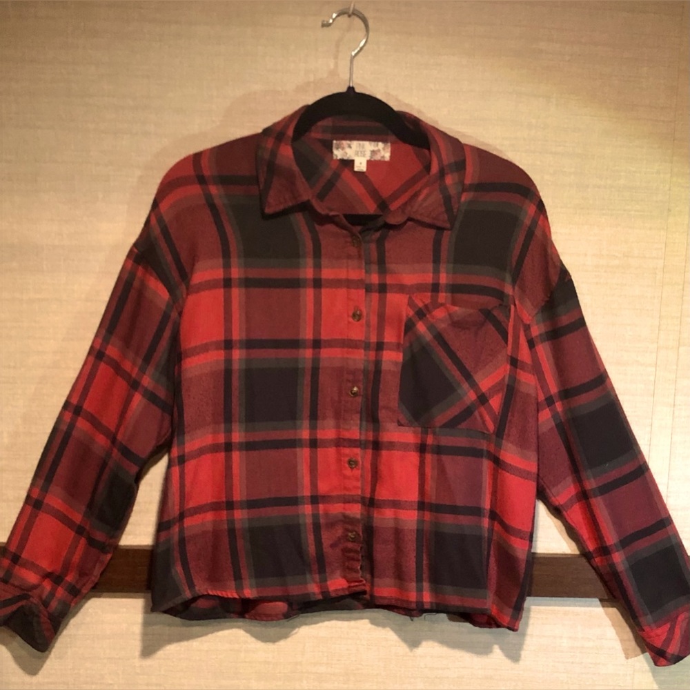 Women’s Cropped Flannel